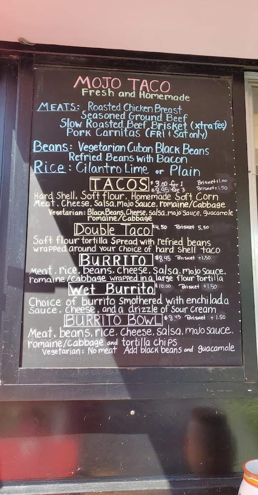 Mojo Taco Menu image 1