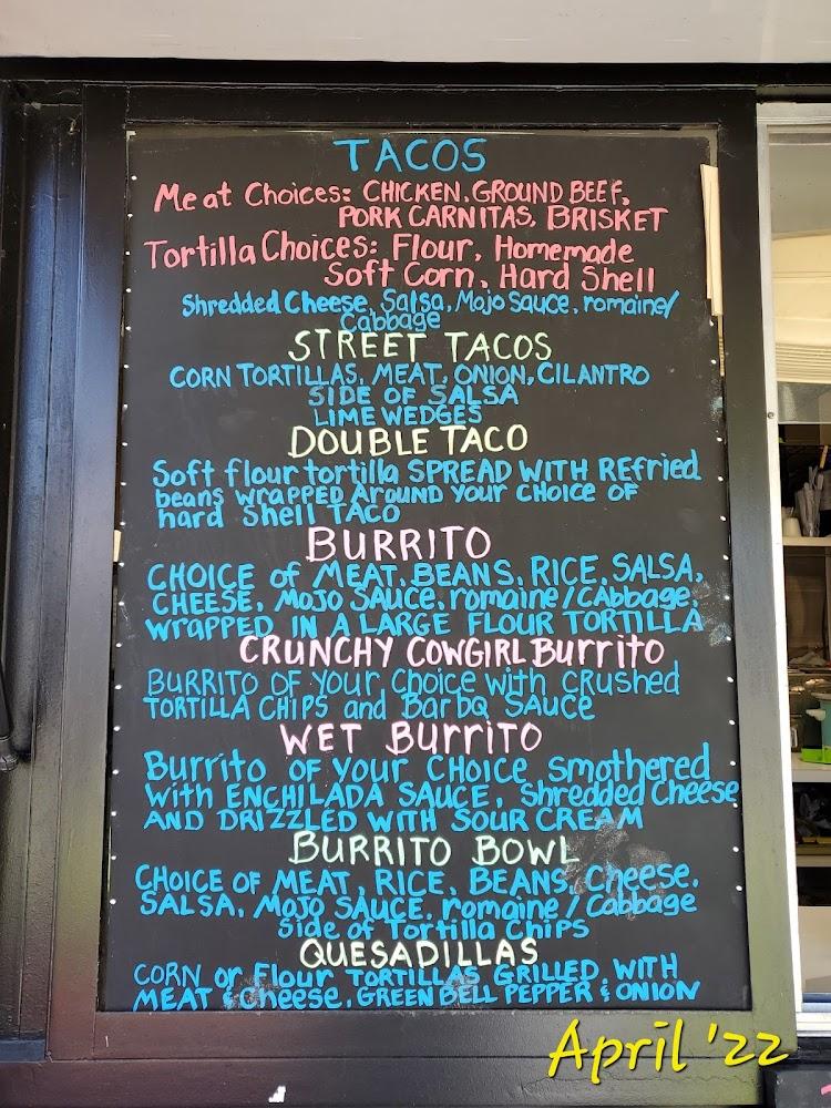 Mojo Taco Menu image 2